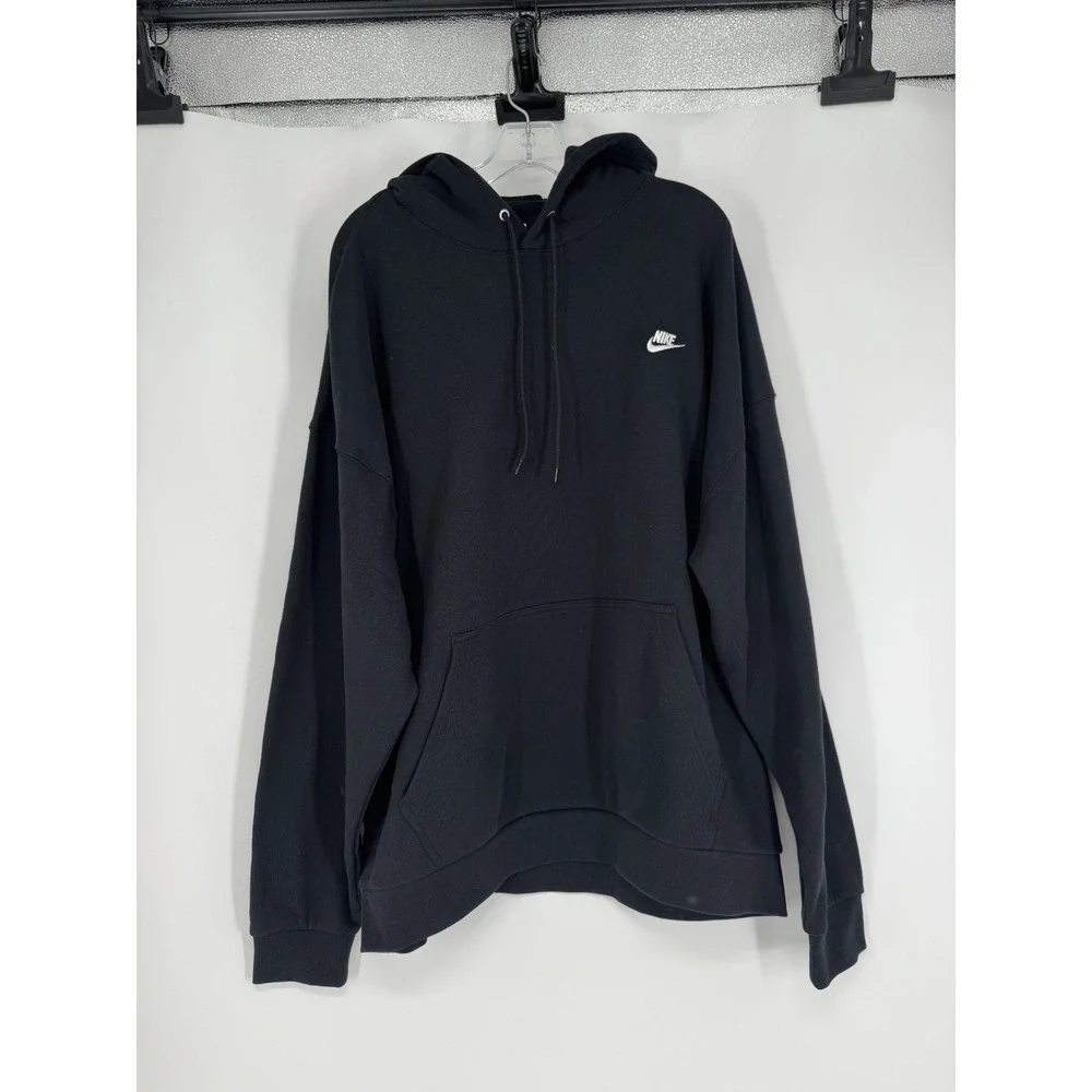 Nike Sportswear‎ Club Hoodie Mens Large French Terry Oversized Fit HJ1816-010